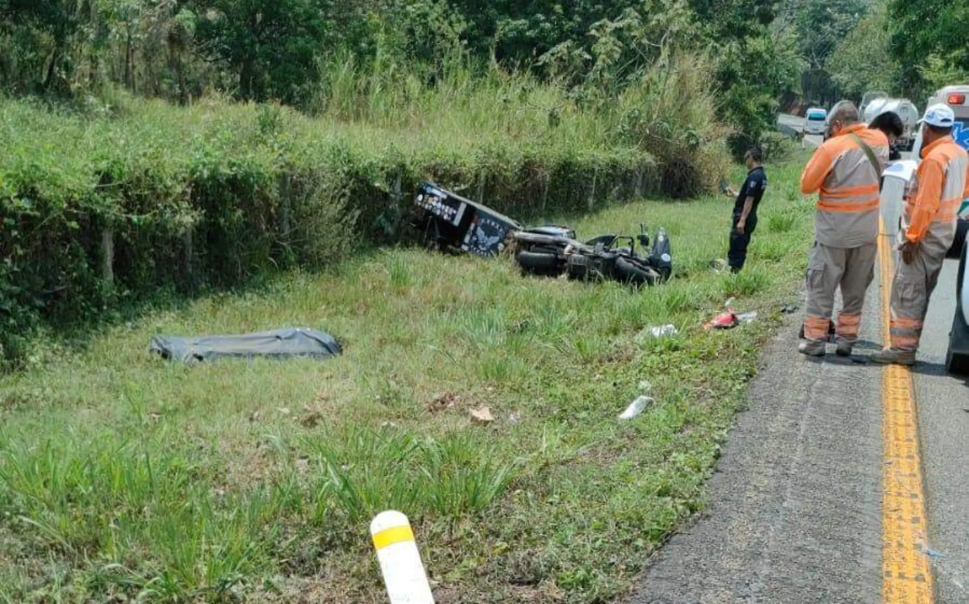 Muere motociclista